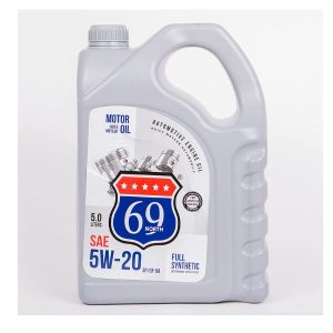 69 North Huile Moteur SAE 5W-20 Carafe de 5l