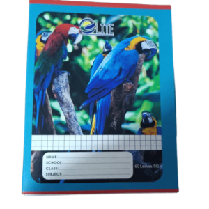 Cahier ELITE 60 SQ Leaves Perroquet