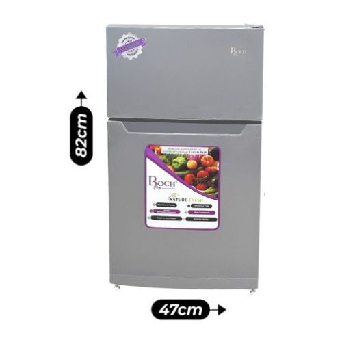 Réfrigérateur Gris Double Battant Roch RFR 115DT-L 88L Garantie 6 mois – Image 3
