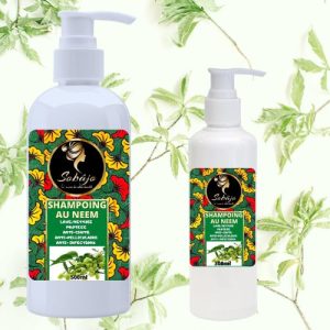 Shampoing au Neem, Soin capillaire 500ml/300ml